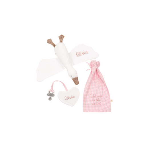 3 ნაწილიანი პატარა ბატის სასაჩუქრე ნაკრები