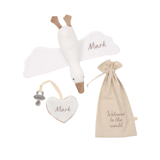 3 ნაწილიანი პატარა ბატის სასაჩუქრე ნაკრები