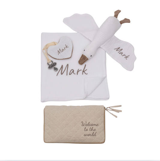 Baby Muslin Blanket Gift Set