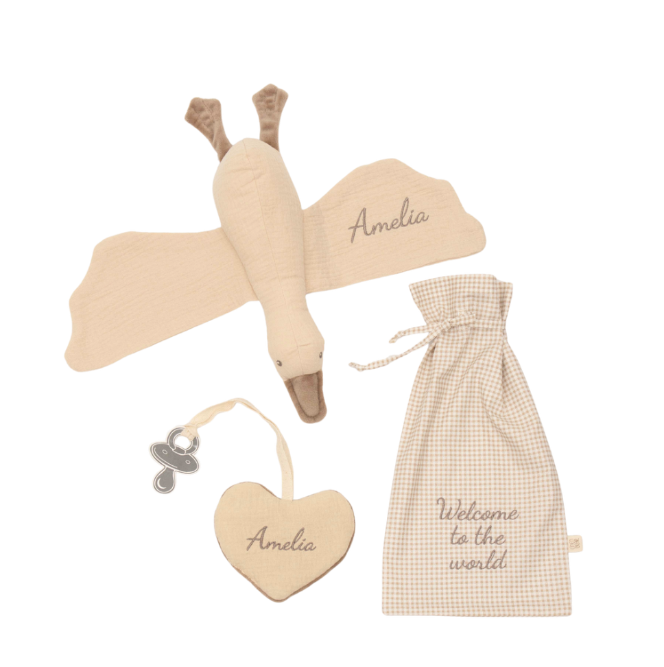 3 ნაწილიანი პატარა ბატის სასაჩუქრე ნაკრები