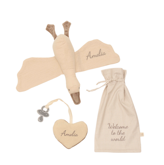 3 ნაწილიანი პატარა ბატის სასაჩუქრე ნაკრები