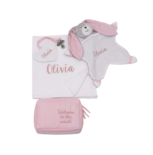 Baby Muslin Blanket Gift Set