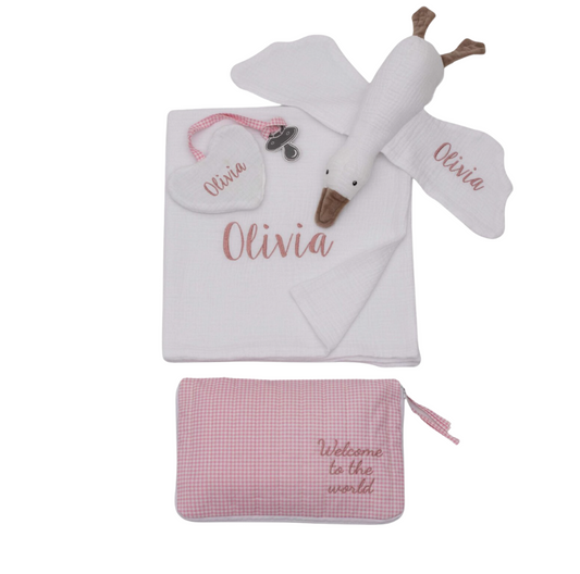 Baby Muslin Blanket Gift Set