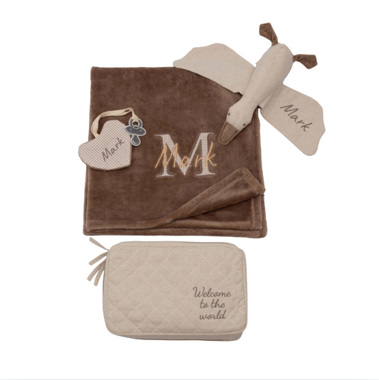 Baby Plush Blanket Gift Set