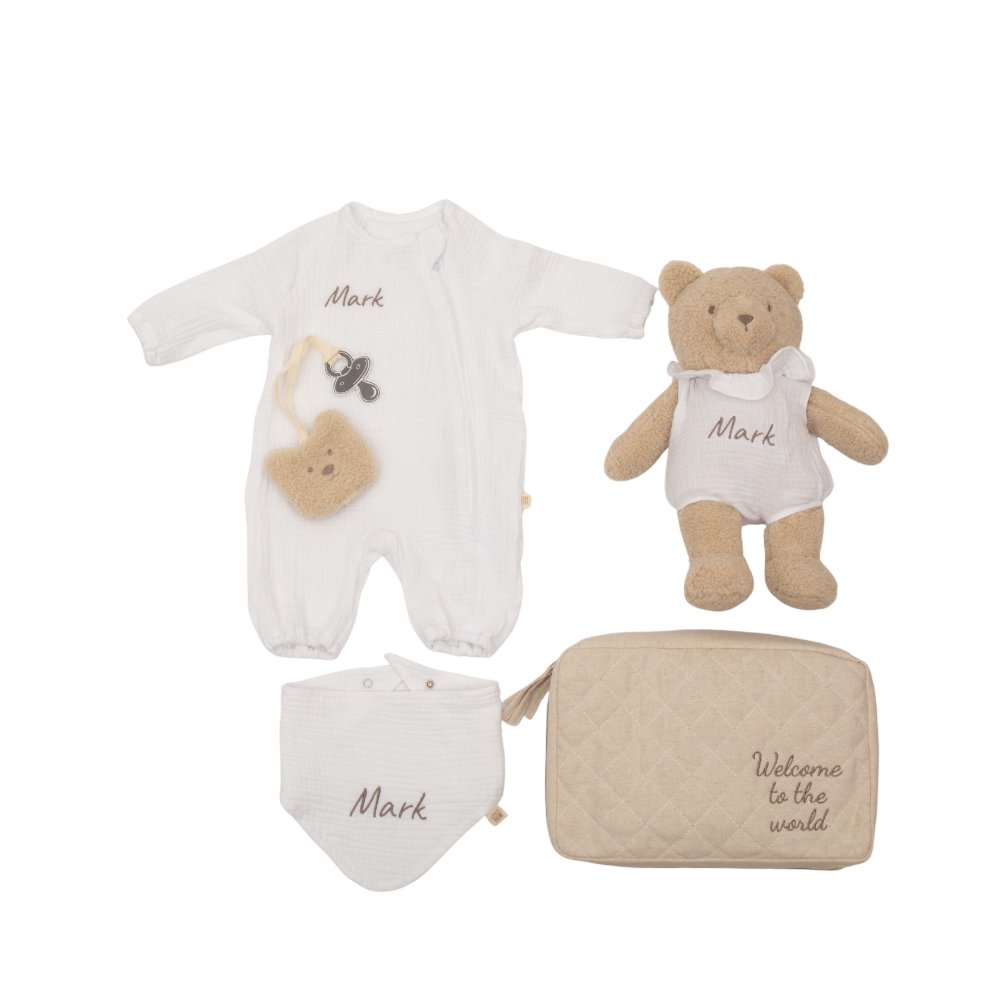 ბავშვის სასაჩუქრე ნაკრები ბიჭის ან გოგოსთვის