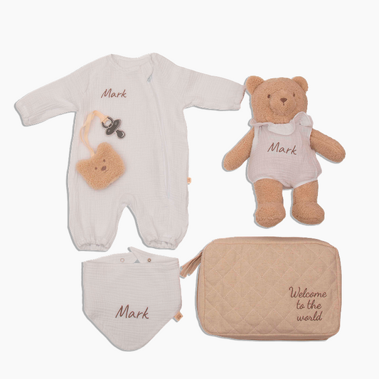 Muslin baby gift set