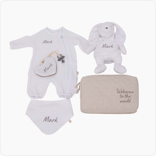 Muslin baby gift set